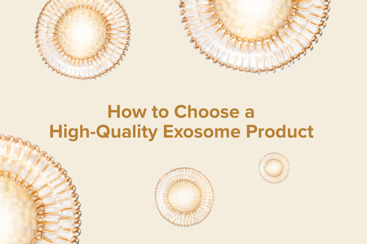 How to Choose a High-Quality Exosome Product